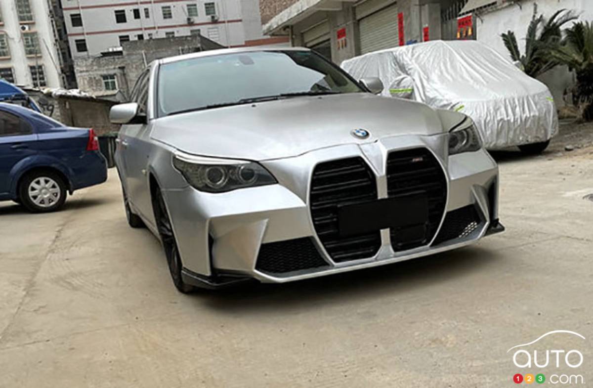 Un kit chinois ajoute la nouvelle grille de BMW à votre vieux modèle